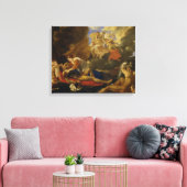 Rinaldo en Armida Canvas Afdruk (Insitu (Woonkamer))
