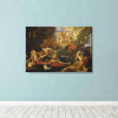 Rinaldo en Armida Canvas Afdruk (Insitu (Houten vloer))