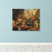 Rinaldo en Armida Canvas Afdruk (Insitu (Houten vloer))