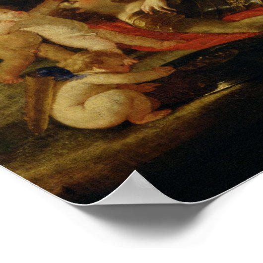 Rinaldo en Armida Poster (Hoek)