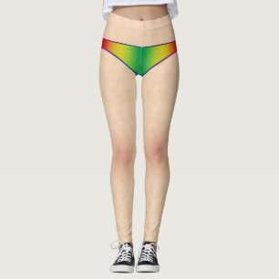 Rinbow bikini en Skin Legging