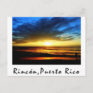 Rincon Beach Puerto Rico Briefkaart