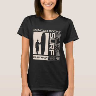 Rincon Point Californië USA Surfen T-shirt