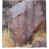 Rinconada Canyon Petroglyph Douchegordijn (Voorkant)