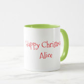 Rindeer dans la tasse de sauteur de Noël festive (Devant droit)