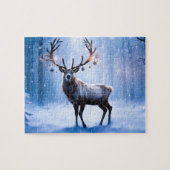 Rindeer en Forêt Magique Puzzle Puzzle (Horizontal)