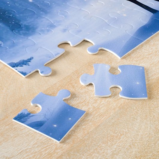 Rindeer en Forêt Magique Puzzle Puzzle (Côté)