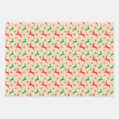 Rindeer en papier d'artisanat rustique, ornements  (Devant)