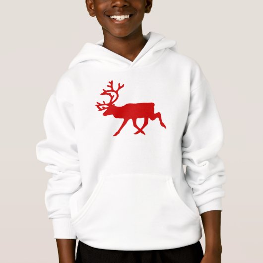 Rindeer rouge / Silhouette caribou (Devant)