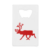 Rindeer rouge / Silhouette caribou (Devant)