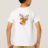 Rinder dans les lumières T-shirt personnalisé (Dos)