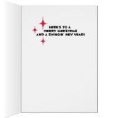 Ring-A-Ding-Ding Neon Teken Retro Kerst Kaart (Binnen (Rechts))