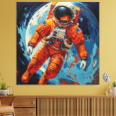 Ring Around the Moon-11 Canvas Afdruk (Insitu (Woonkamer))