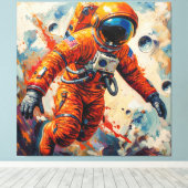 Ring Around the Moon-6 Canvas Afdruk (Insitu (Houten vloer))