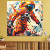 Ring Around the Moon-6 Canvas Afdruk (Insitu (Woonkamer))