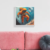 Ring Around the Moon-8 Canvas Afdruk (Insitu (Woonkamer))