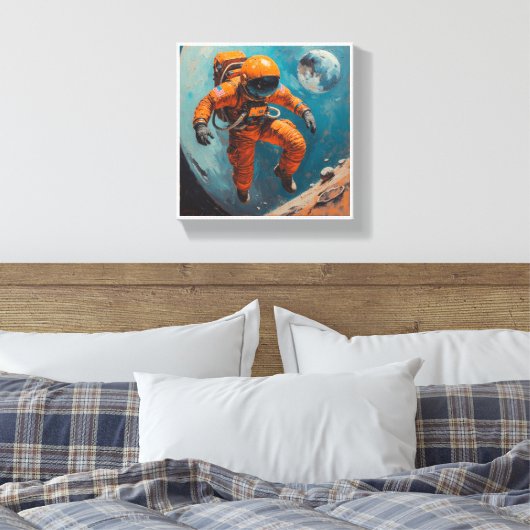 Ring Around the Moon-8 Canvas Afdruk (Insitu (Slaapkamer))