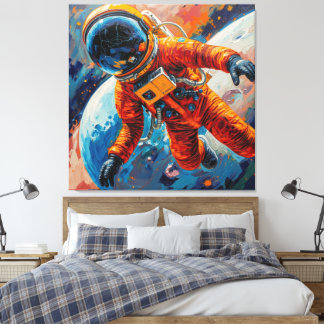 Ring Around the Moon-9 Canvas Afdruk