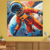 Ring Around the Moon-9 Canvas Afdruk (Insitu (Woonkamer))