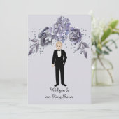 Ring Barer Request for Blue Slate Series (Staand voorkant)