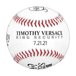 Ring Bearer Baseball