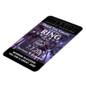 Ring Bearer Bedankt Magnet Magneet (Linkerzijde)