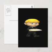 Ring Bearer Briefkaart (Voorkant / Achterkant)