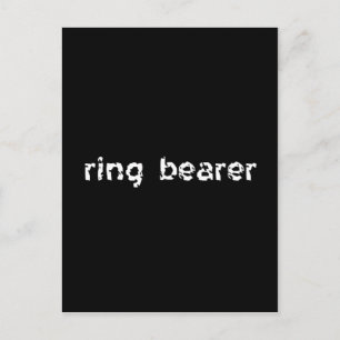 Ring Bearer Briefkaart