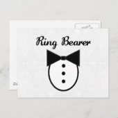Ring Bearer Briefkaart (Voorkant / Achterkant)