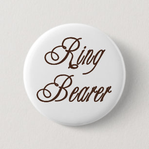Ring Bearer Classy Browns Ronde Button 5,7 Cm