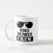 Ring Bearer Crew Ring Wedding Party Sungl Security Koffiemok (Links)