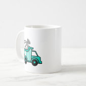 Ring Bearer Dump Truck Koffiemok (Voorkant links)