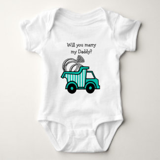 Ring Bearer Dump Truck Romper