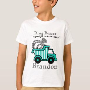 Ring Bearer Dump Truck T-shirt