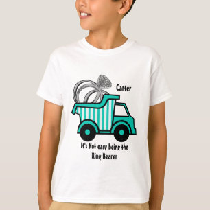 Ring Bearer Dump Truck T-shirt