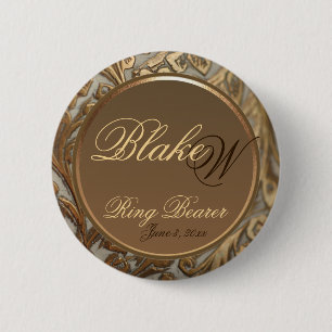Ring Bearer Elegant Keepomwille Button