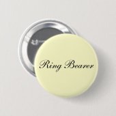 Ring Bearer Ivory Button (Voorkant /achterkant)