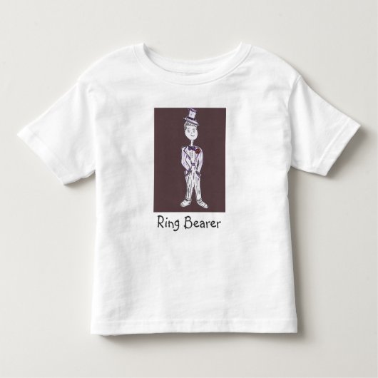Ring Bearer Kinder Shirts (Voorkant)