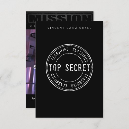 Ring Bearer Response Kaart (Voorkant / Achterkant)