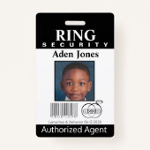 Ring Bearer Security Badge (Voorkant)