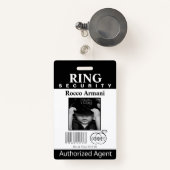 Ring Bearer Security Badge (Voorkant met intrekbare)