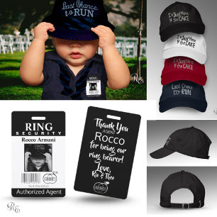 Ring Bearer Security Badge