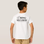 Ring Bearer Security T Shirt (Achterkant volledig)