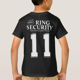 Ring Bearer Security T Shirt