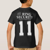 Ring Bearer Security T Shirt (Achterkant)