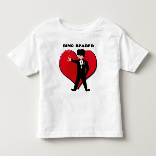 Ring Bearer Shirt - bruiloft - (Voorkant)