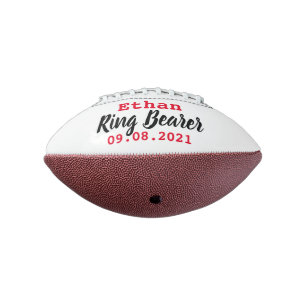 Ring Bearer Voorstel Gift Mini Football