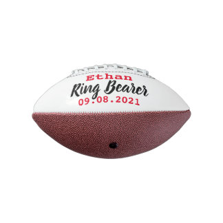 Ring Bearer Voorstel Gift Mini Football