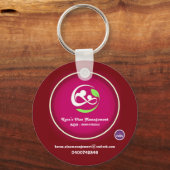 Ring Button Sleutelhanger (Voorkant)