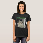 Ring Cat With Motion Meme  T-shirt (Voorkant volledig)